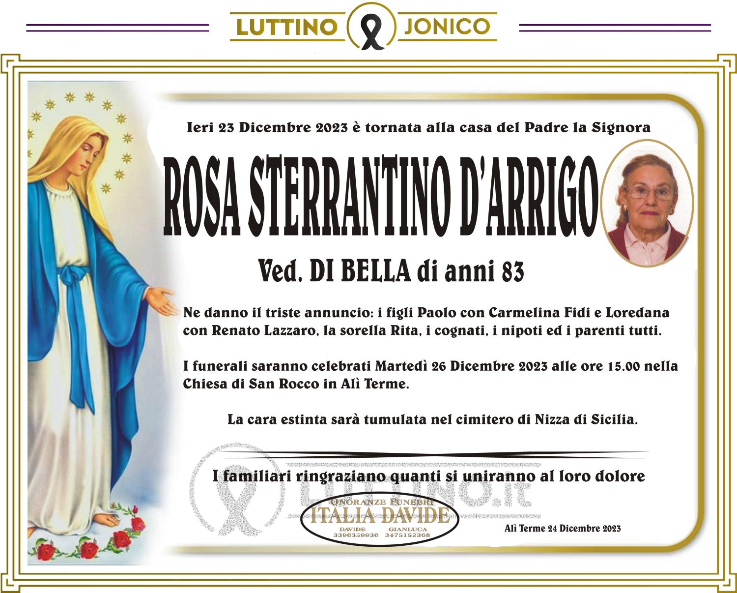 Rosa Sterrantino D'Arrigo
